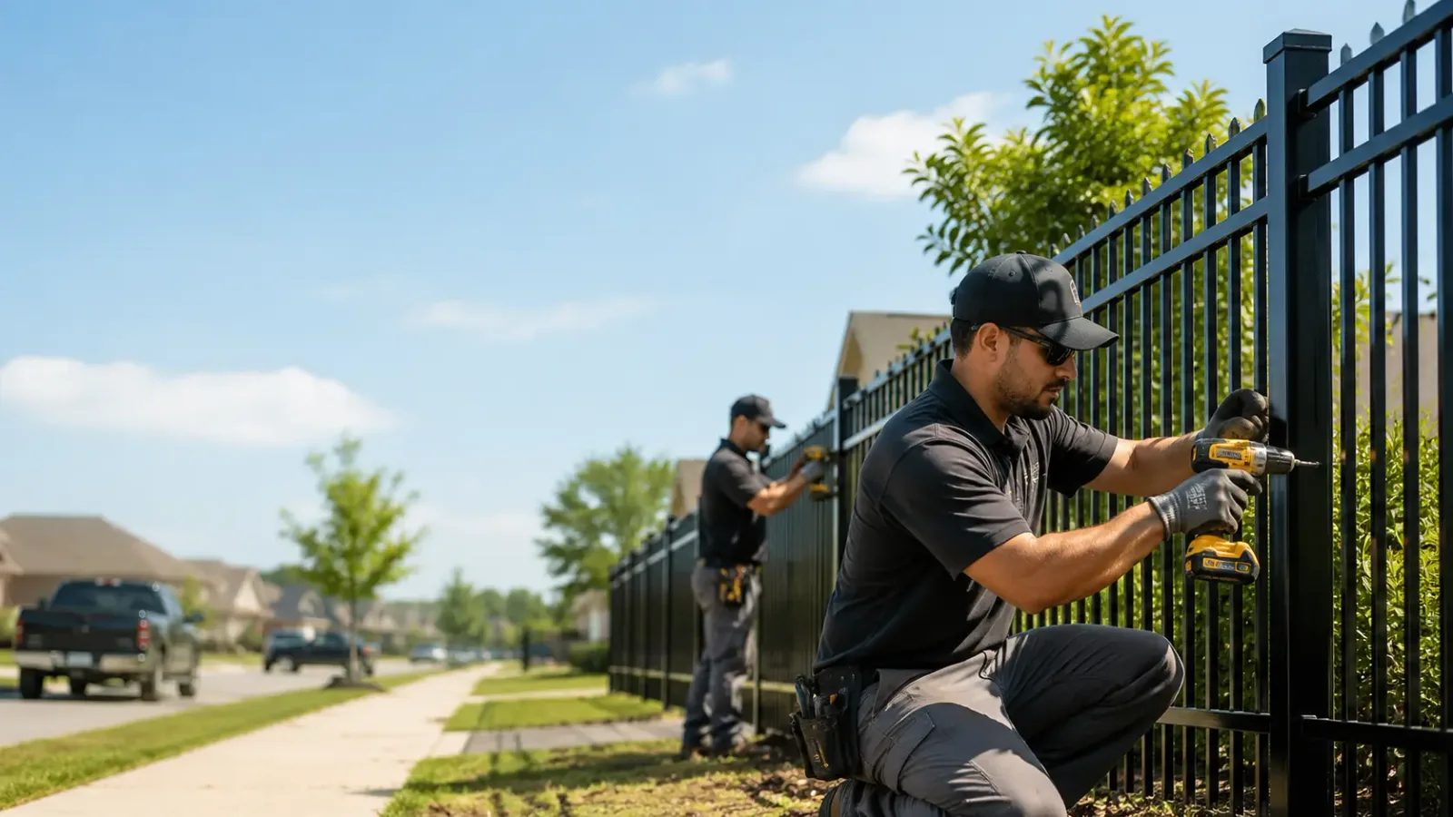 Metal Fence Installation in Toledo, OR